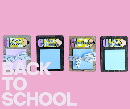 Teacher Post-It Note Holder